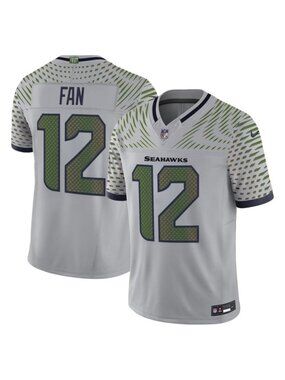 Youths Kids 12 Fan Vapor Stitched Jersey